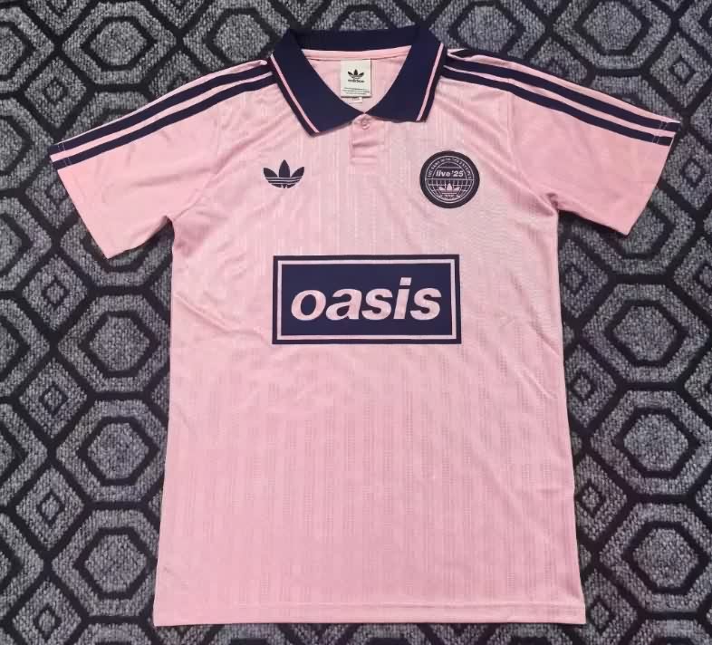 AAA Quality Oasis 2025 Pink Soccer Jersey
