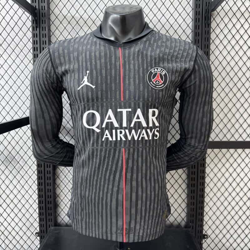 AAA Quality Paris St German 25/26 Fourth Long Sleeve Soccer Jersey (Player)