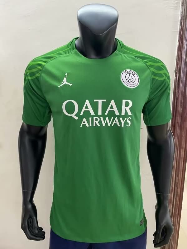 AAA Quality Paris St German 25/26 Goalkeeper Green Soccer Jersey Leaked