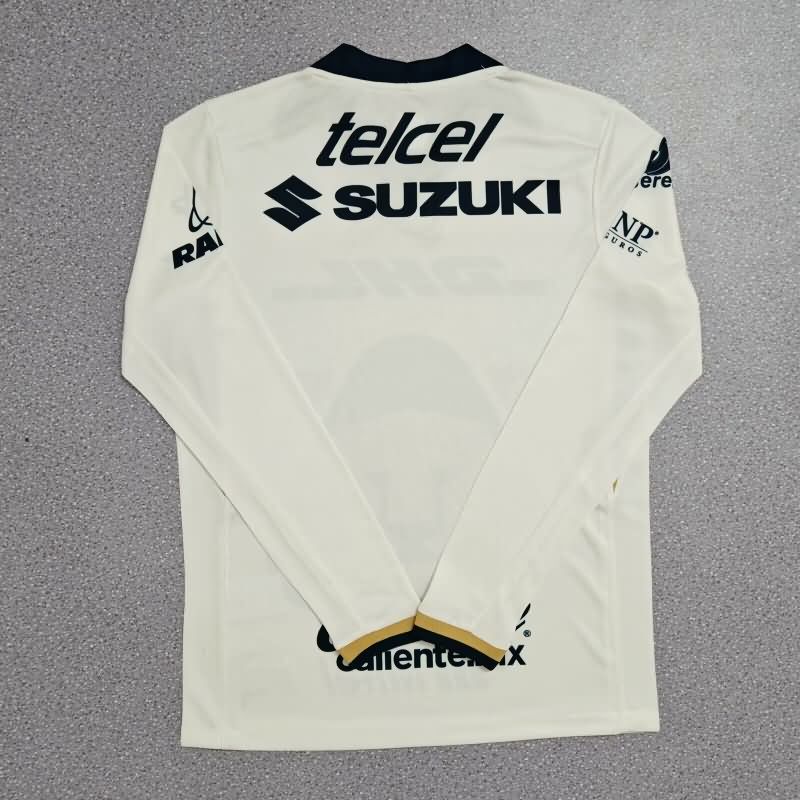 AAA Quality Pumas UNAM 25/26 Home Long Sleeve Soccer Jersey