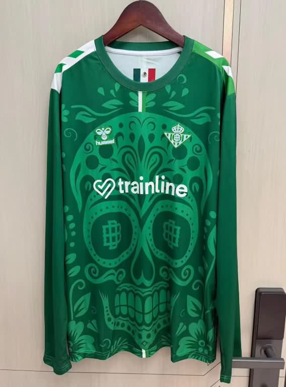 AAA Quality Real Betis 25/26 Special Long Sleeve Soccer Jersey