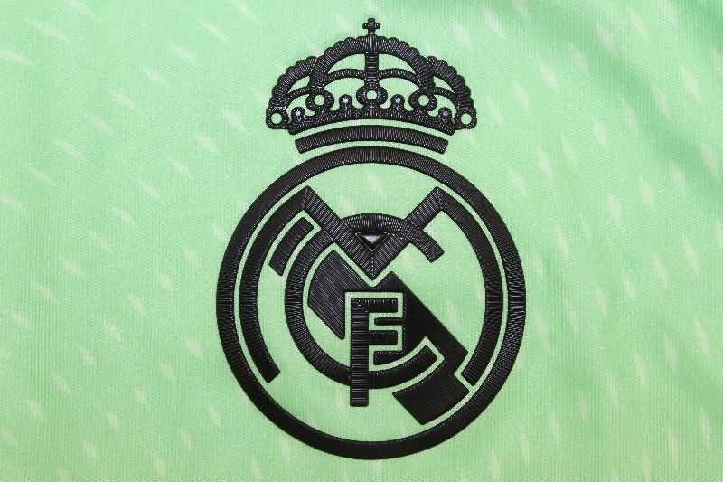 AAA Quality Real Madrid 25/26 Goalkeeper Green Soccer Jersey