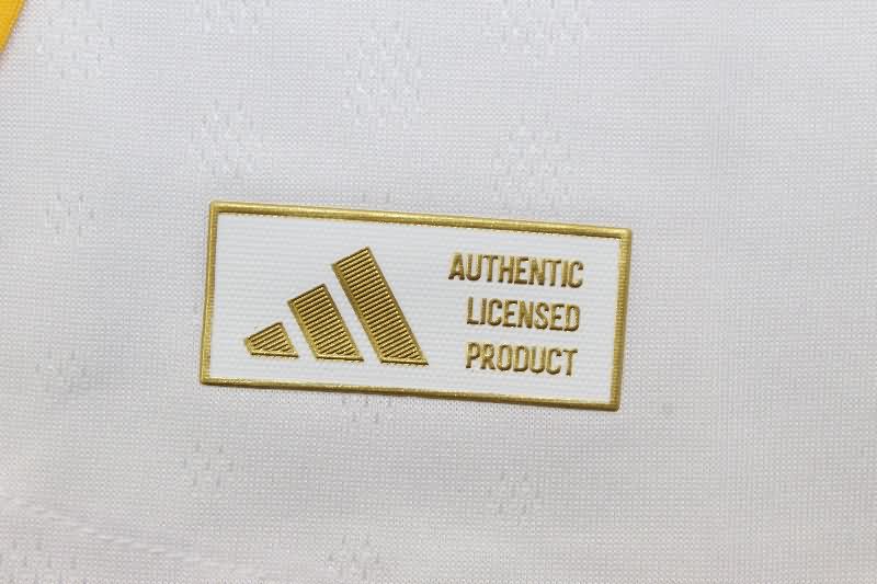 AAA Quality Real Madrid 25/26 Home Long Sleeve Soccer Jersey (Player)