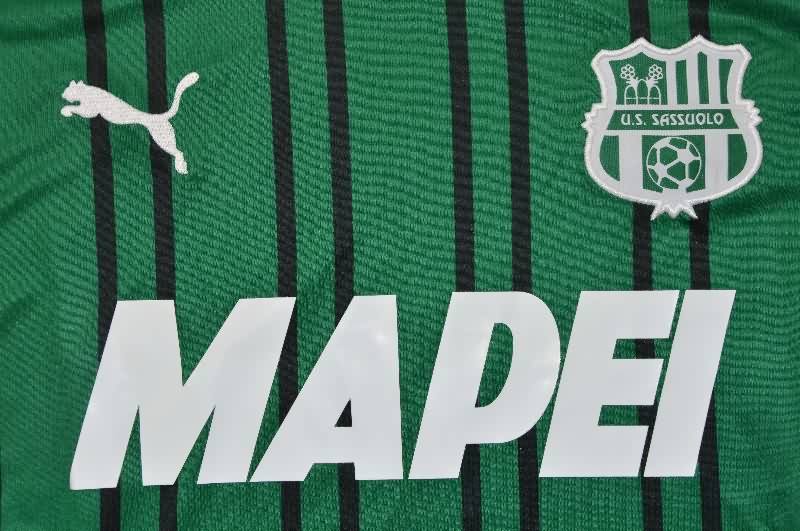 AAA Quality Sassuolo 25/26 Home Soccer Jersey