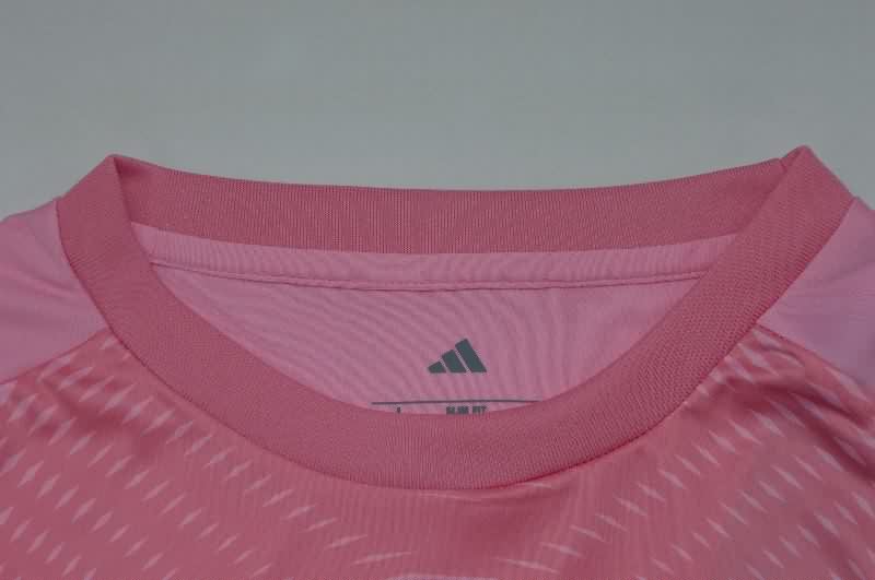 AAA Quality Sevilla 25/26 Goalkeeper Pink Soccer Jersey