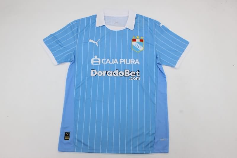 Sporting Cristal Soccer Jersey Home Replica 2025