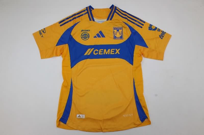 Tigres UANL Soccer Jersey Home (Player) 25/26