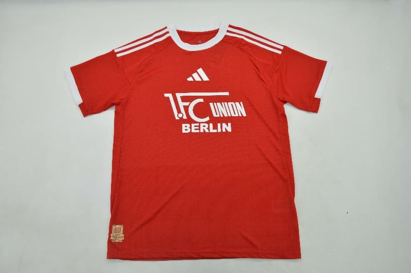 AAA Quality Union Berlin 25/26 60th Anniversary Soccer Jersey