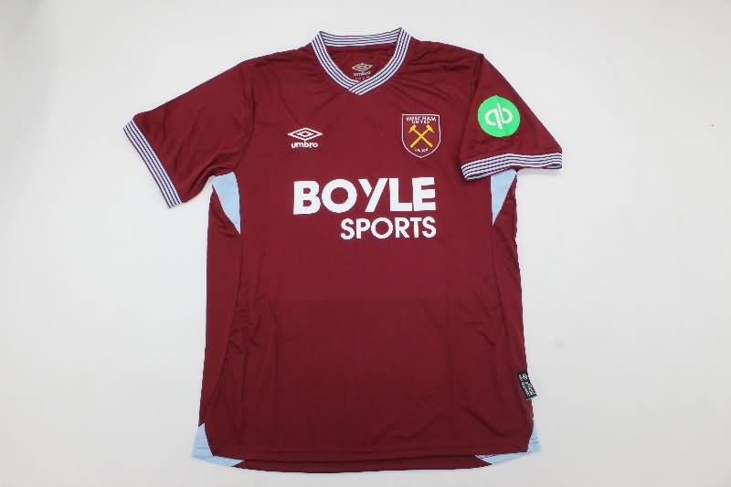 AAA Quality West Ham 25/26 Home Soccer Jersey