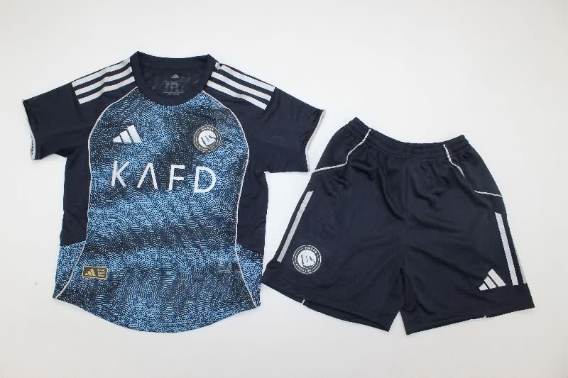 Kids Al Nassr FC 25/26 Away Soccer Jersey And Shorts (Player)