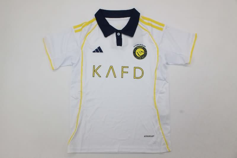 Kids Al Nassr FC 25/26 Third Soccer Jersey And Shorts