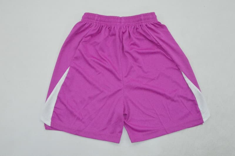 Kids Bayern Munich 25/26 Goalkeeper Purple Soccer Jersey And Shorts
