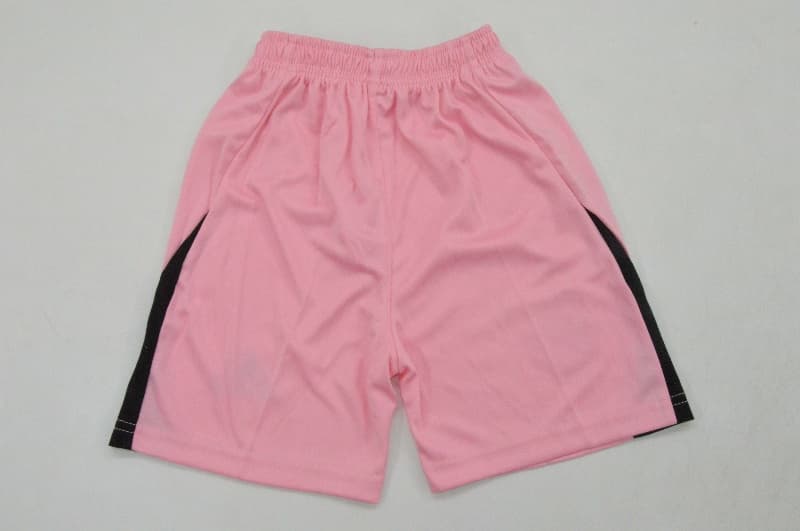 Kids Benfica 25/26 Goalkeeper Pink Soccer Jersey And Shorts