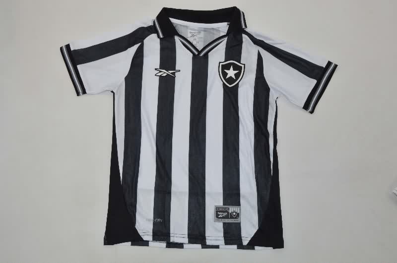 Kids Botafogo 2025 Home Soccer Jersey And Shorts