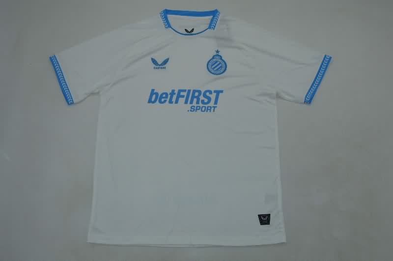 Kids Brugge 25/26 Away Soccer Jersey And Shorts