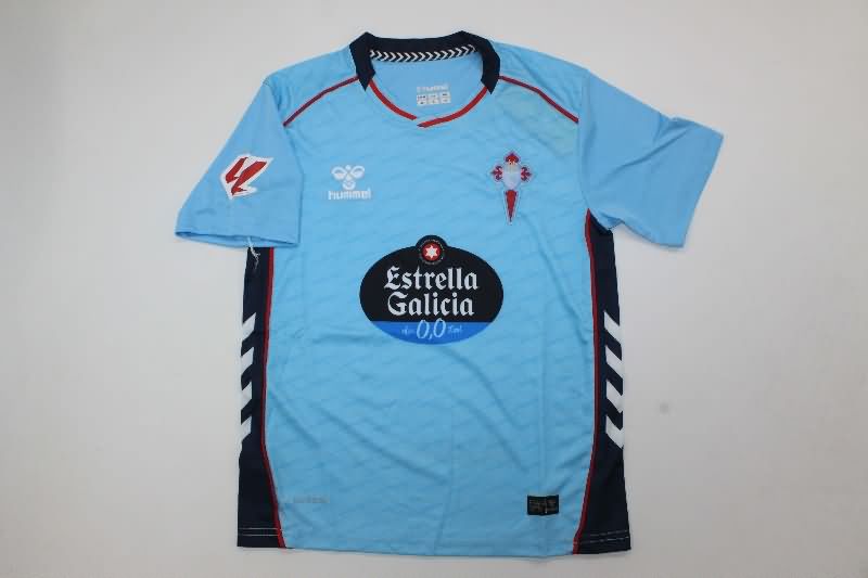 Kids Celta 25/26 Home Soccer Jersey And Shorts