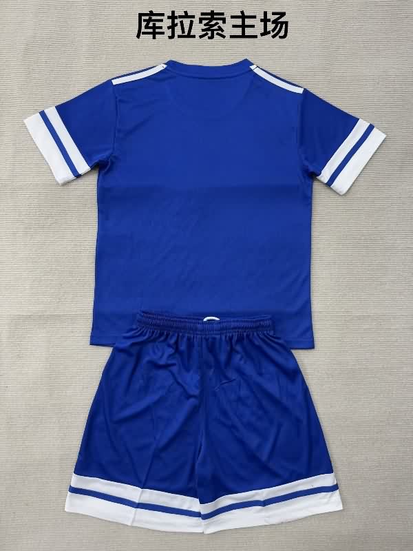 Kids Curacao 2026 Home Soccer Jersey And Shorts