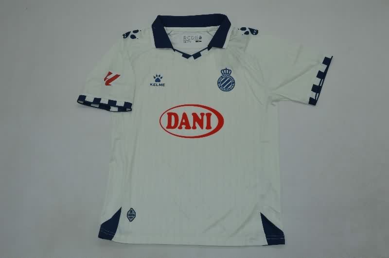 Kids Espanyol 25/26 Away Soccer Jersey And Shorts