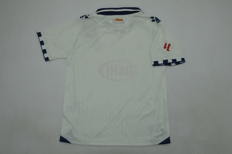 Kids Espanyol 25/26 Away Soccer Jersey And Shorts
