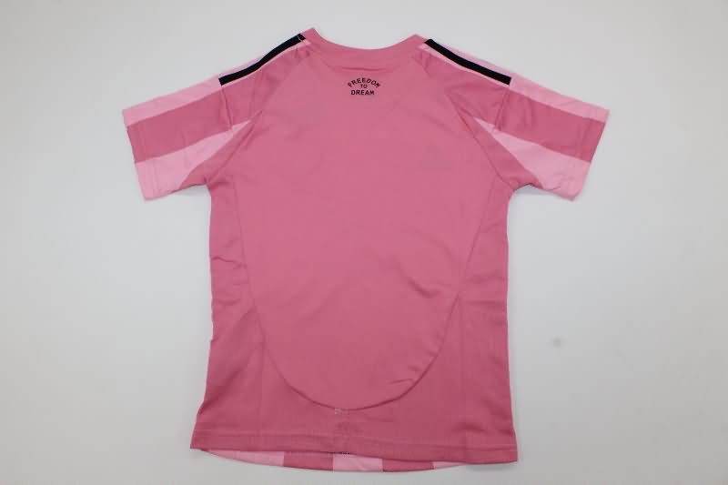 Kids Inter Miami 2025 Home Soccer Jersey And Shorts