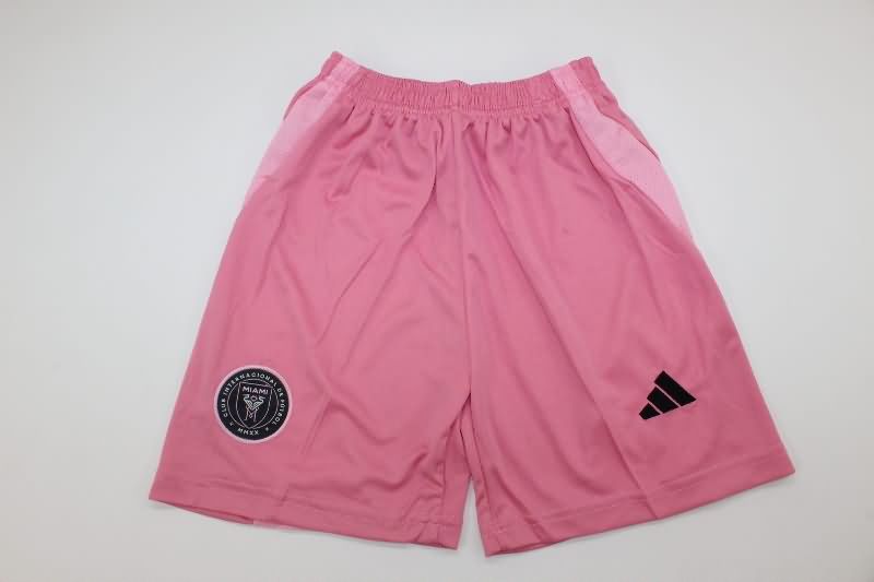 Kids Inter Miami 2025 Home Soccer Jersey And Shorts