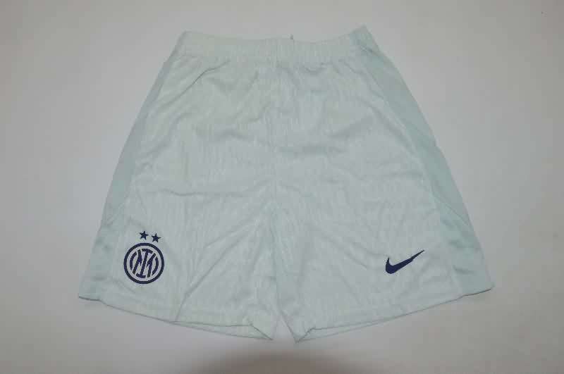 Kids Inter Milan 25/26 Away Soccer Jersey And Shorts (Player)