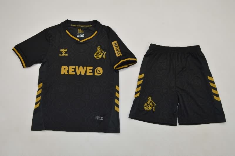 Kids Koln 25/26 Third Soccer Jersey And Shorts