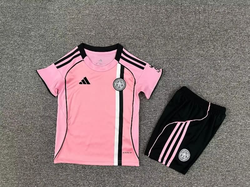 Kids Leicester City 25/26 Third Soccer Jersey And Shorts
