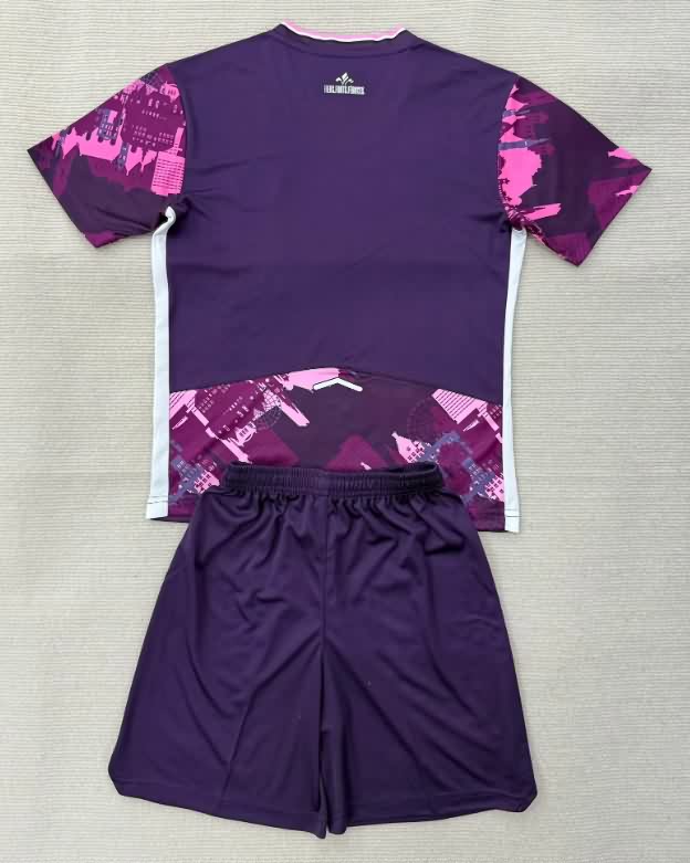 Kids Lille 25/26 Fourth Soccer Jersey And Shorts