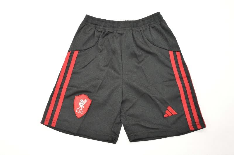 Kids Liverpool 25/26 Away Long Sleeve Soccer Jersey And Shorts
