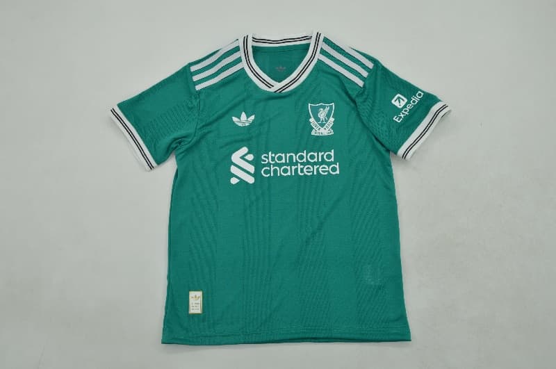 Kids Liverpool 25/26 Third Soccer Jersey And Shorts (Player)