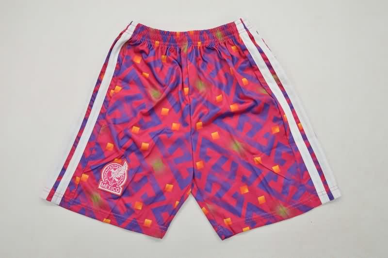 Kids Mexico 2026 Goalkeeper Pink Soccer Jersey And Shorts