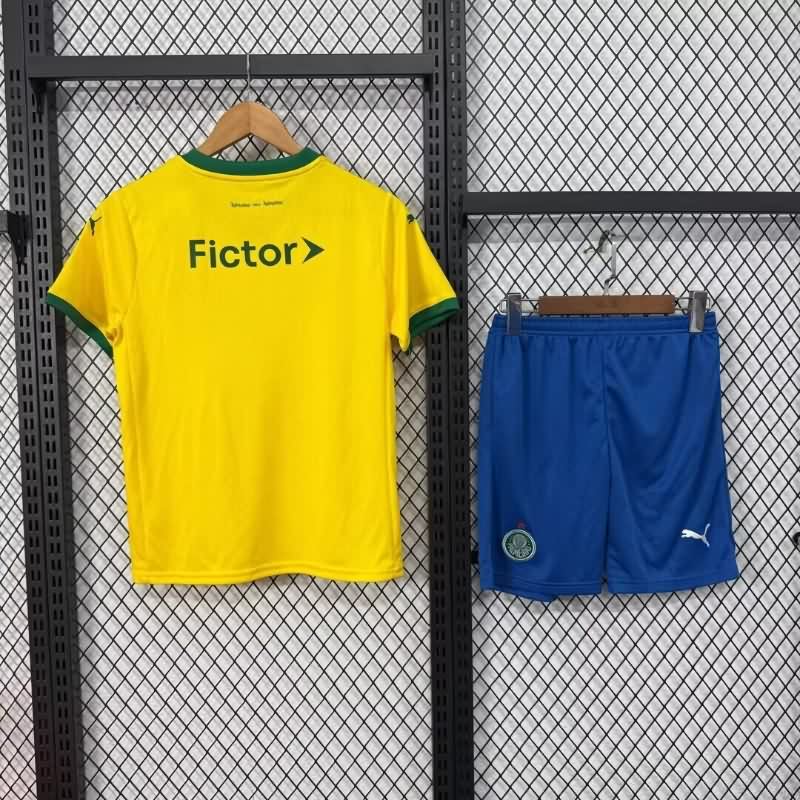 Kids Palmeiras 2025 Third Soccer Jersey And Shorts