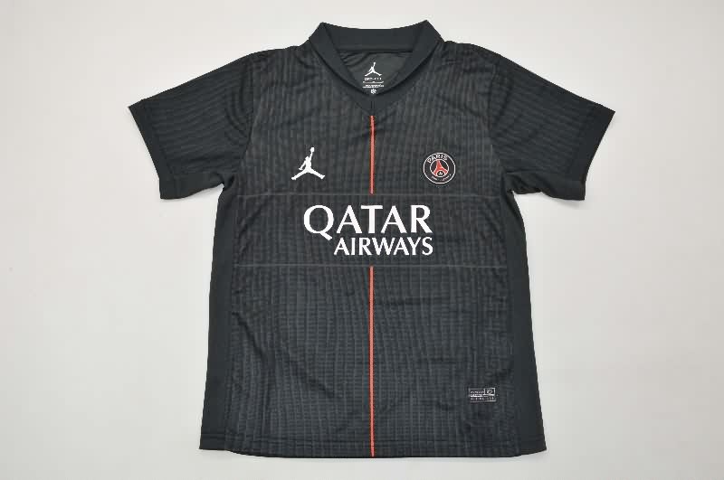 Kids Paris St German 25/26 Fourth Soccer Jersey And Shorts