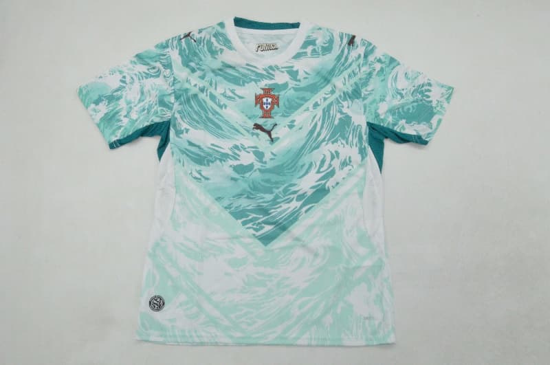 Kids Portugal 2026 World Cup Away Soccer Jersey And Shorts