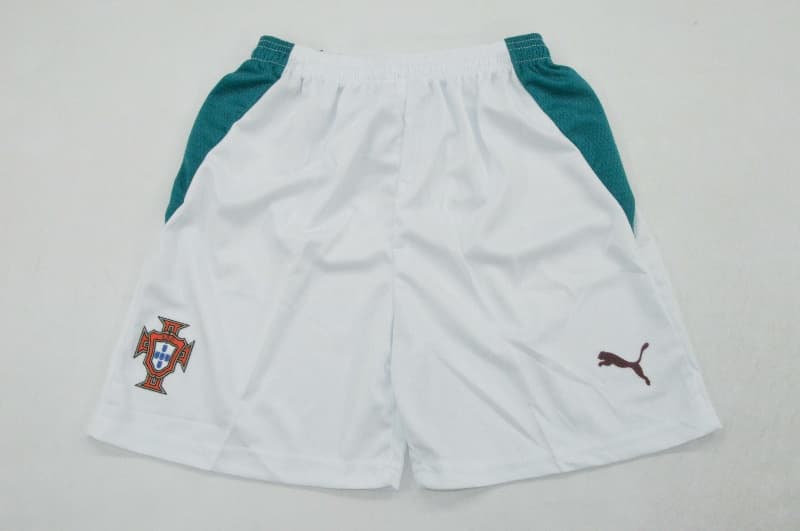 Kids Portugal 2026 World Cup Away Soccer Jersey And Shorts