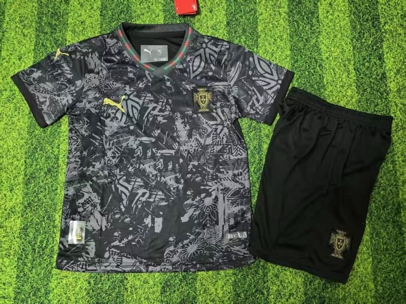 Kids Portugal 2026 Special Soccer Jersey And Shorts