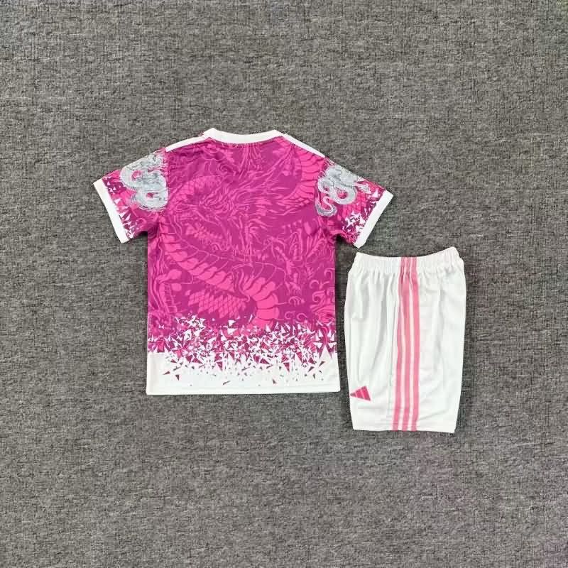 Kids Real Madrid 25/26 Special Soccer Jersey And Shorts 04