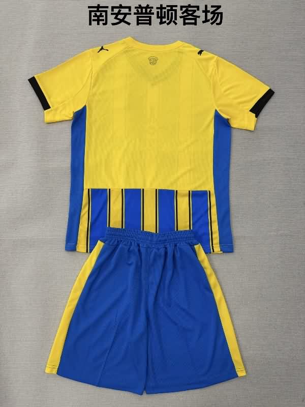 Kids Southampton 25/26 Away Soccer Jersey And Shorts