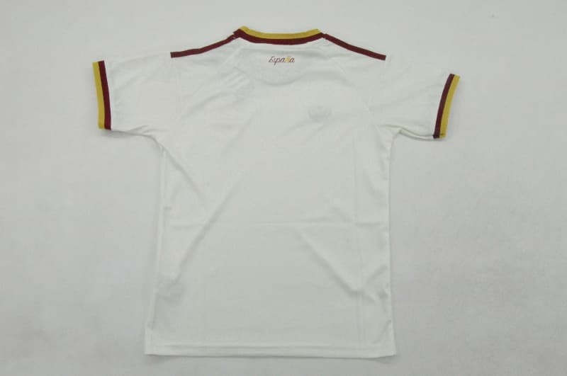 Kids Spain 2026 World Cup Away Soccer Jersey And Shorts