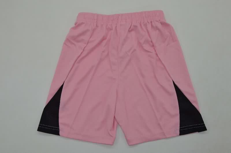 Kids Tigres UANL 25/26 Goalkeeper Pink Soccer Jersey And Shorts