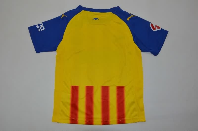 Kids Valencia 25/26 Third Soccer Jersey And Shorts