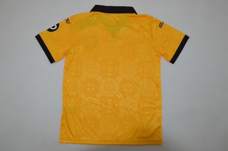 Kids Wolves 25/26 Home Soccer Jersey And Shorts
