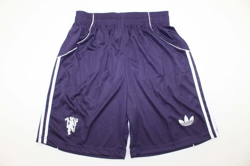 AAA Quality Manchester United 2025/26 Away Soccer Shorts