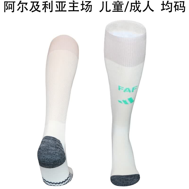 AAA Quality Algeria 2026 Home Soccer Socks