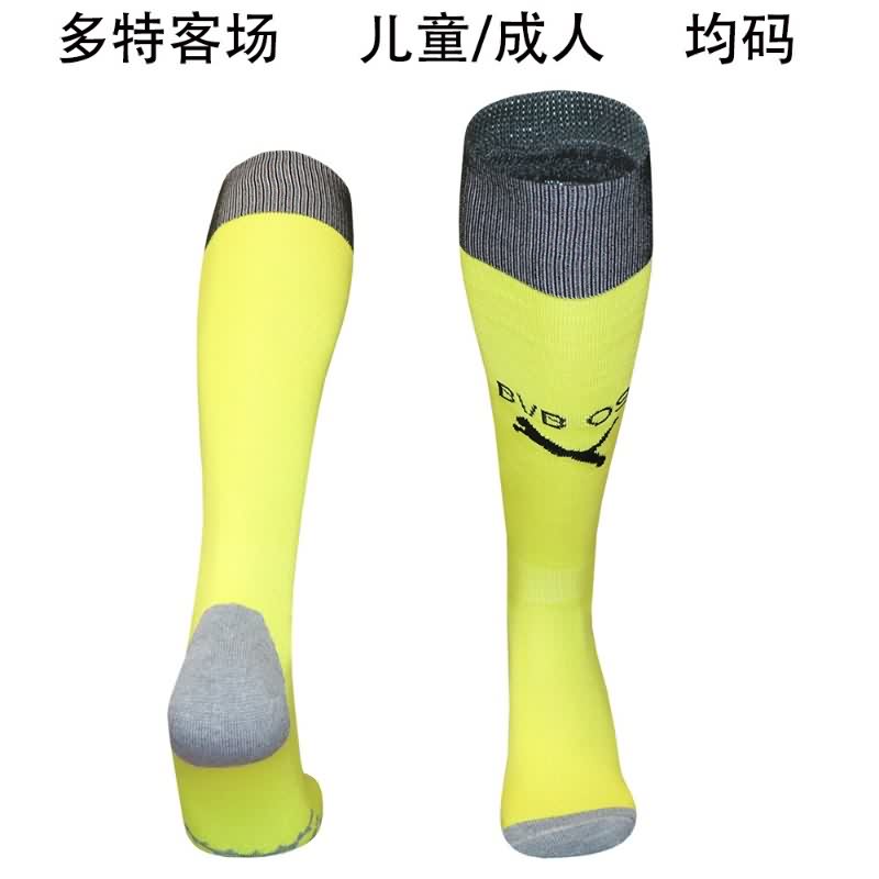 AAA Quality Dortmund 25/26 Away Soccer Socks