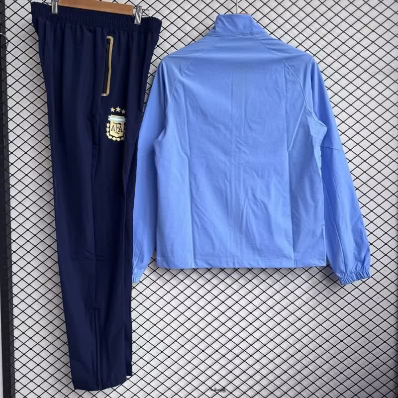 AAA Quality Argentina 2026 Blue Soccer Tracksuit