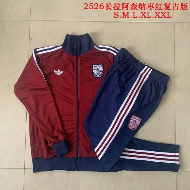 AAA Quality Arsenal 25/26 Red Soccer Tracksuit