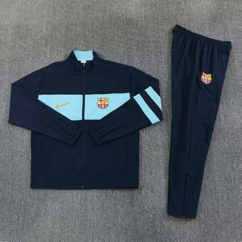 AAA Quality Barcelona 25/26 Black Soccer Tracksuit 06 AAA Quality Barcelona 25/26 Black Soccer Tracksuit 06