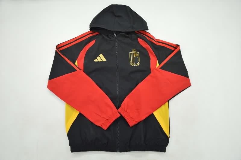 AAA Quality Belgium 2026 Black Soccer Tracksuit